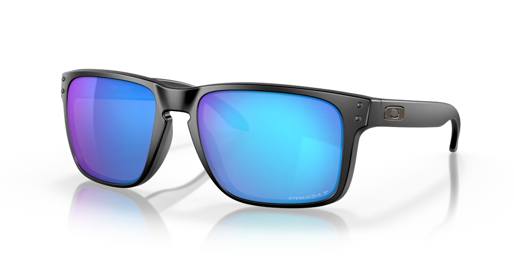 Oakley Okulary przeciwsłoneczne HOLBROOK XL Matte Black/Prizm Sapphire Polarized OO9417-21