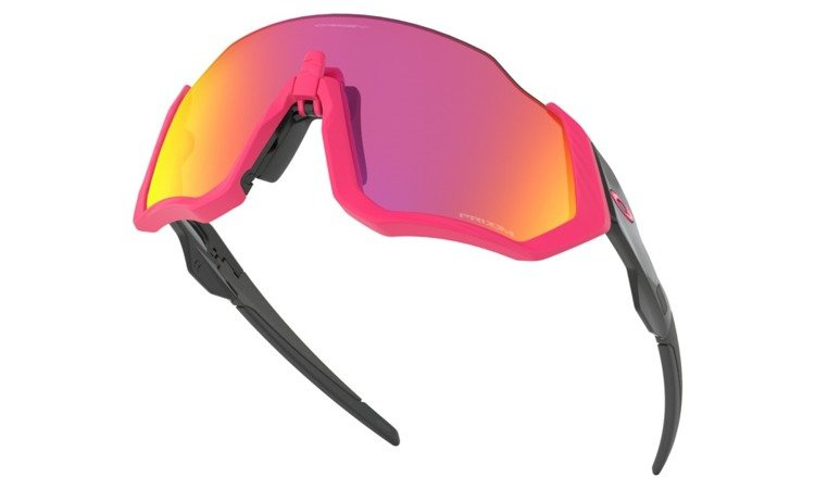 Oakley Okulary Przeciwsłoneczne FLIGHT JACKET Neon Pink/Prizm Road OO9401-06