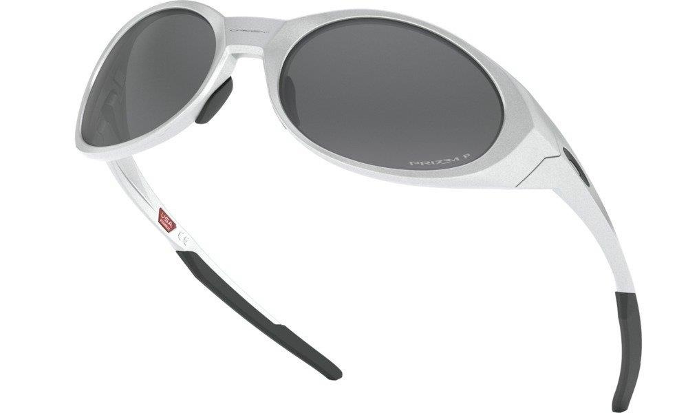 Oakley Sunglasses EYE JACKET REDUX Silver/Prizm Black Polarized OO9438-05