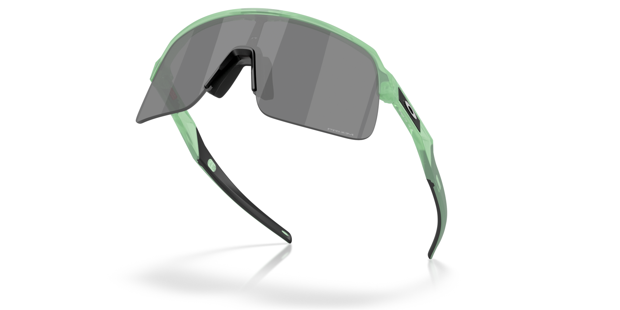 Oakley Okulary przeciwsłoneczne SUTRO LITE S Matt transparent jade / Prizm black OO9496-11