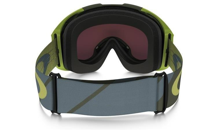 OAKLEY Goggle AIRBRAKE XL Hazard Bar Army Iron/Prizm Jade Iridium & Prizm Sapphire Iridium OO7071-18