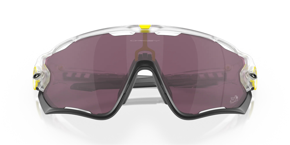 Oakley Okulary przeciwsłoneczne JAWBREAKER Tour de France 2022 Matte Clear/Prizm Road Black OO9290-72