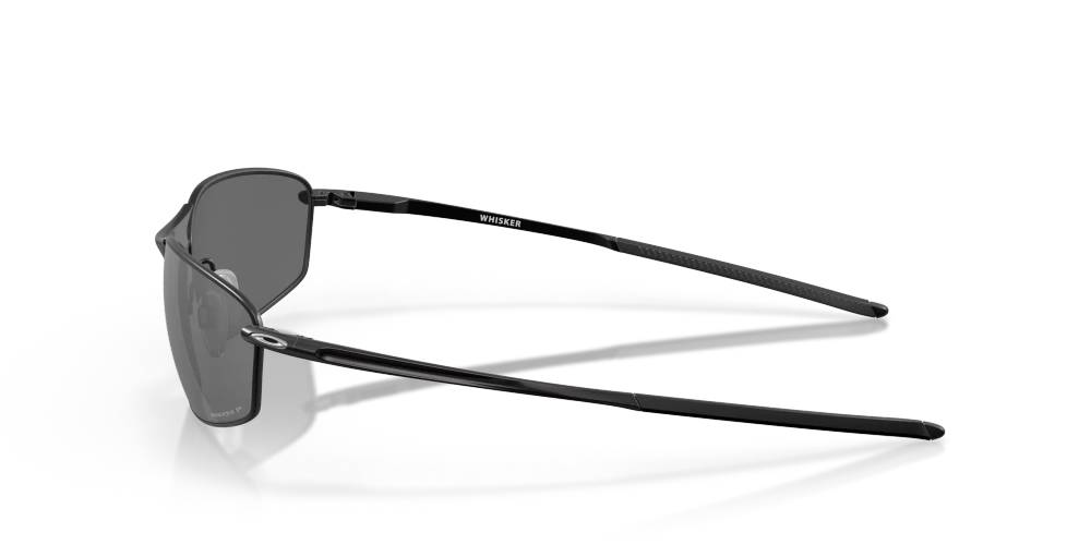 Oakley Okulary przeciwsłoneczne WHISKER Satin Black/Prizm Black Polarized OO4141-03