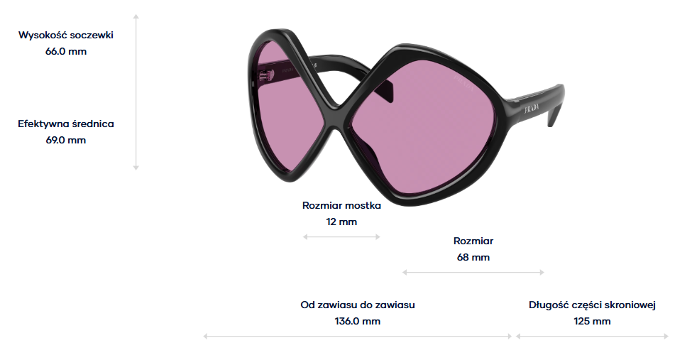 Prada Okulary przeciwsłoneczne PR B21S-16K30G