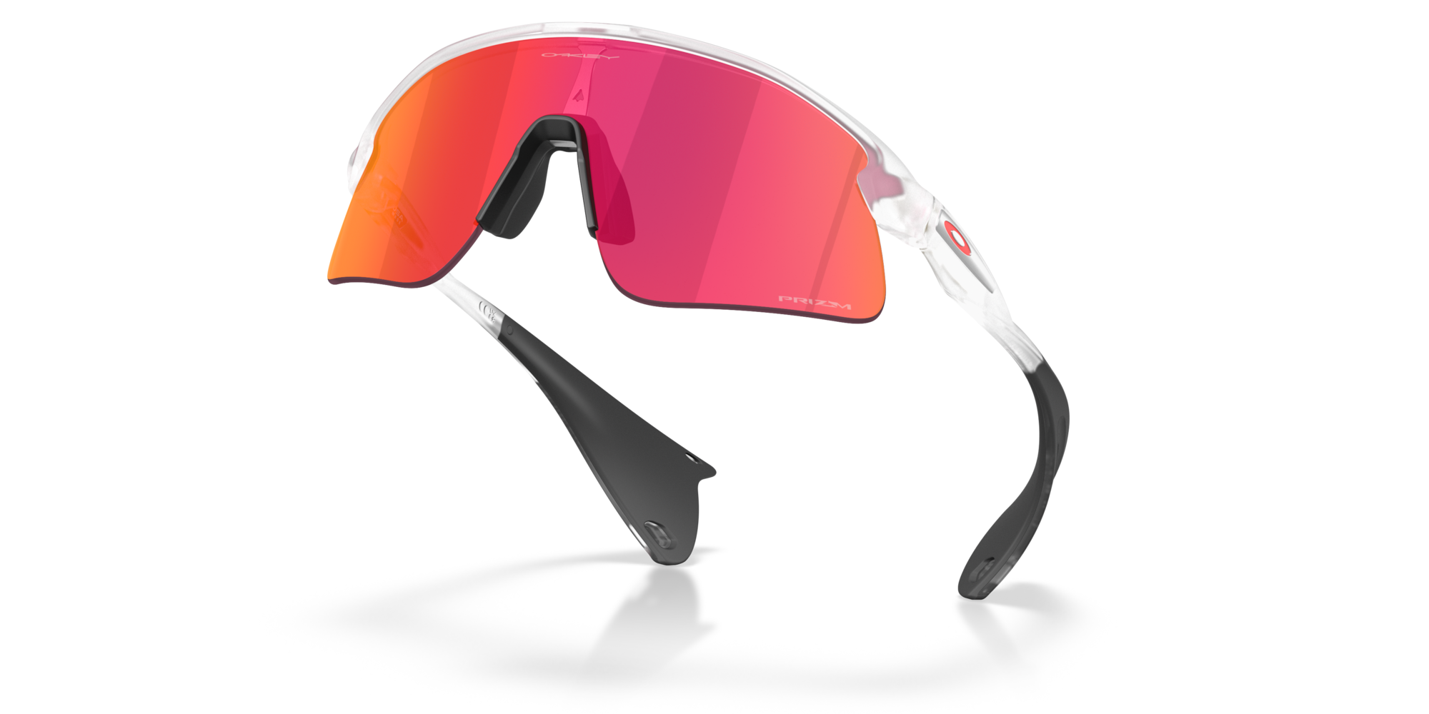 Oakley Okulary przeciwsłoneczne Stunt Devil Matte Clear / Prizm Field OO9517-10