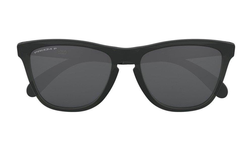 Oakley Okulary przeciwsłoneczne FROGSKINS MIX Matte Black Ink/Prizm Black Polarized OO9428-14