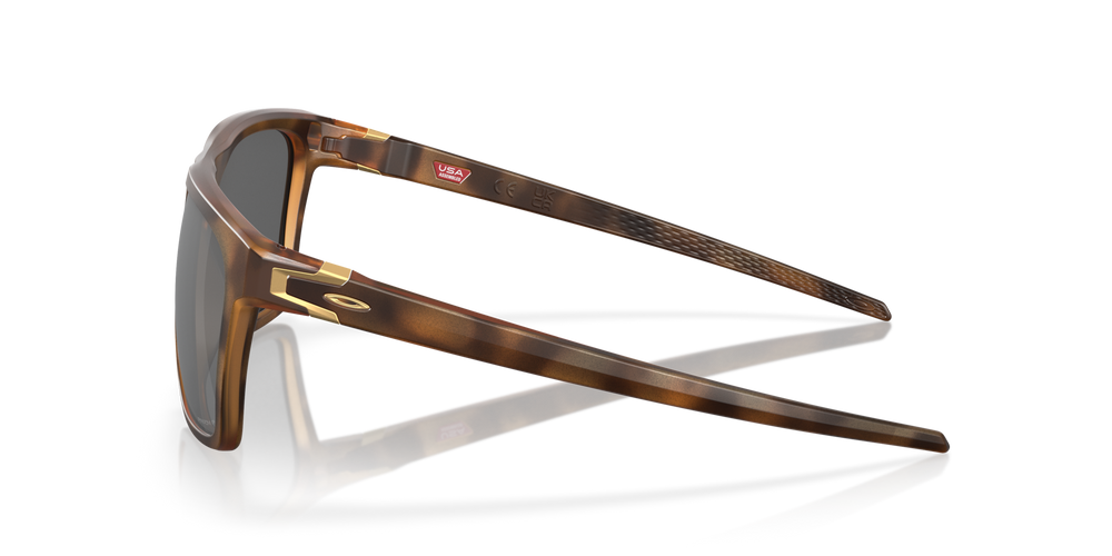 Oakley Okulary przeciwsłoneczne Matte Brown Tortoise / Prizm Black Polarized LEFFINGWELL OO9100-18