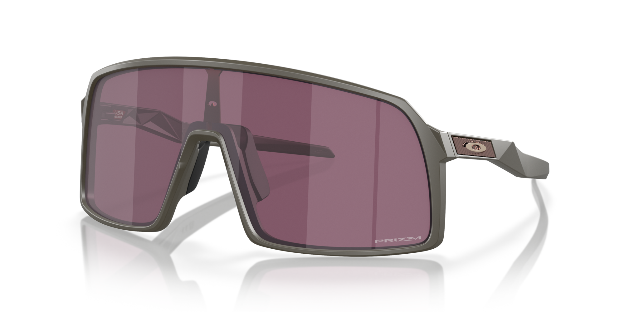 Oakley Okulary przeciwsłoneczne SUTRO Matte Olive/Prizm Road Black OO9406-A4