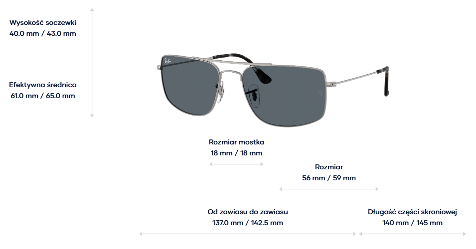 Ray-Ban Okulary przeciwsłoneczne EXPLORER 3 RB3779-004/R5