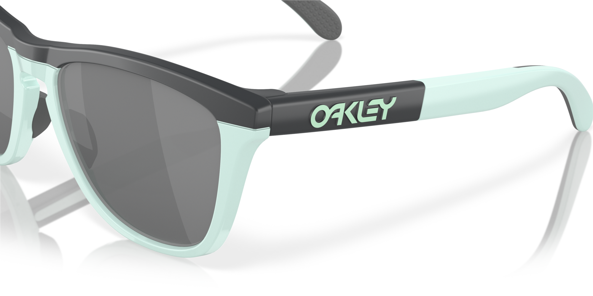 Oakley Sunglasses FROGSKINS RANGE Matte Carbon/Blue Milkshake/Prizm Black OO9284-03