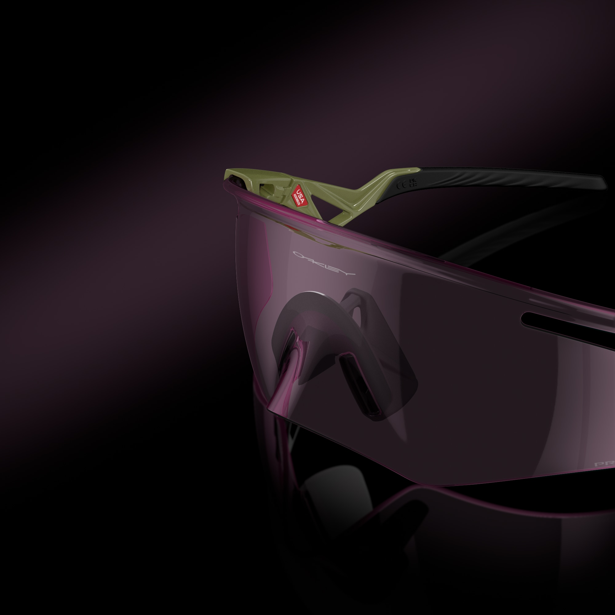 Oakley Okulary przeciwsłoneczne QNTM KATO Fern / Prizm Low Light OO9481D-06