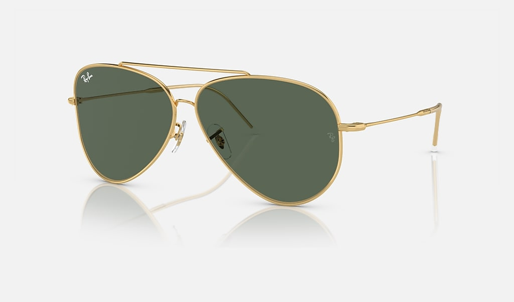 Ray-Ban Okulary przeciwsłoneczne AVIATOR REVERSE RBR0101S-001/VR