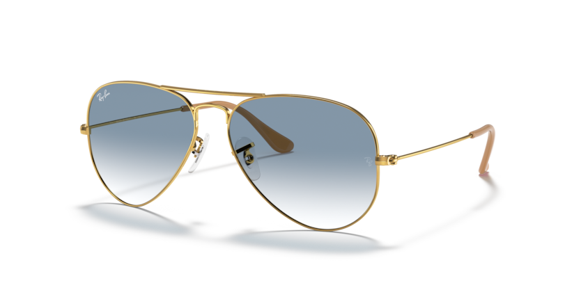 Ray-Ban Okulary przeciwsłoneczne AVIATOR LARGE METAL RB3025 - 001/3F