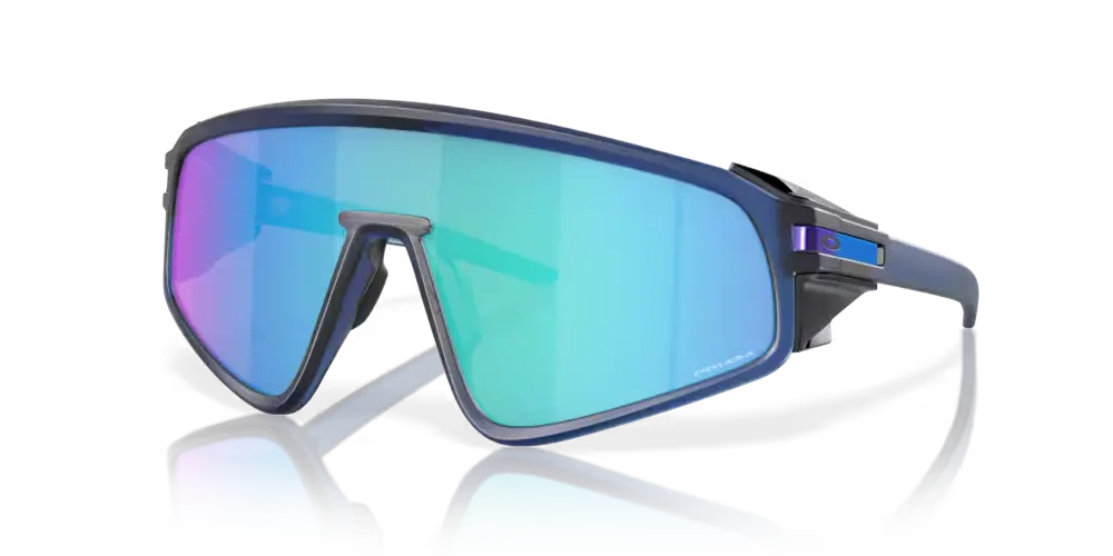 Oakley Okulary przeciwsłoneczne LATCH PANEL Matte Transparent Navy / Prizm Sapphire OO9404-06