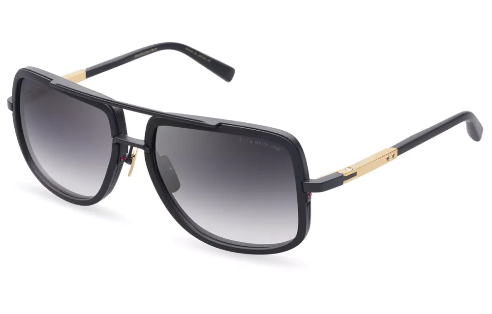 Dita Okulary przeciwsłoneczne MACH-ONE DRX-2030-G-BLK-18K-59