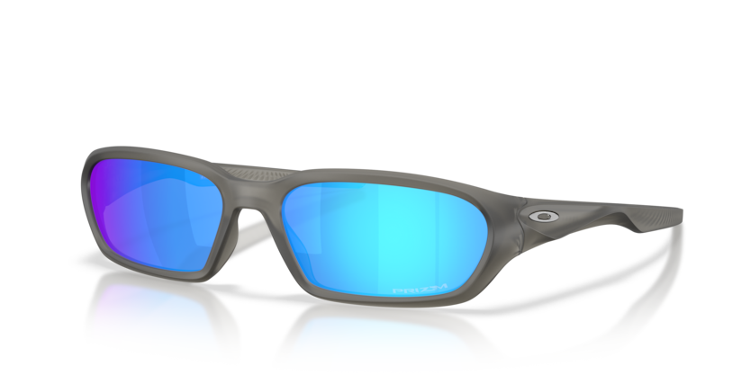 Oakley Okulary przeciwsłoneczne TERRAFORMA Matte Grey Smoke / Prizm Sapphire OO9530-02