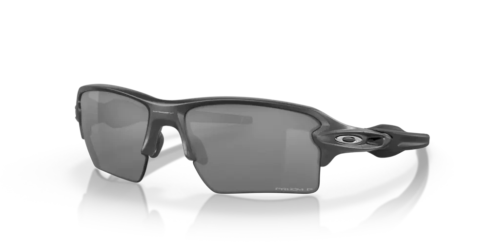 Oakley Okulary przeciwsłoneczne FLAK 2.0 XL Steel/Prizm Black Polarized OO9188-F8