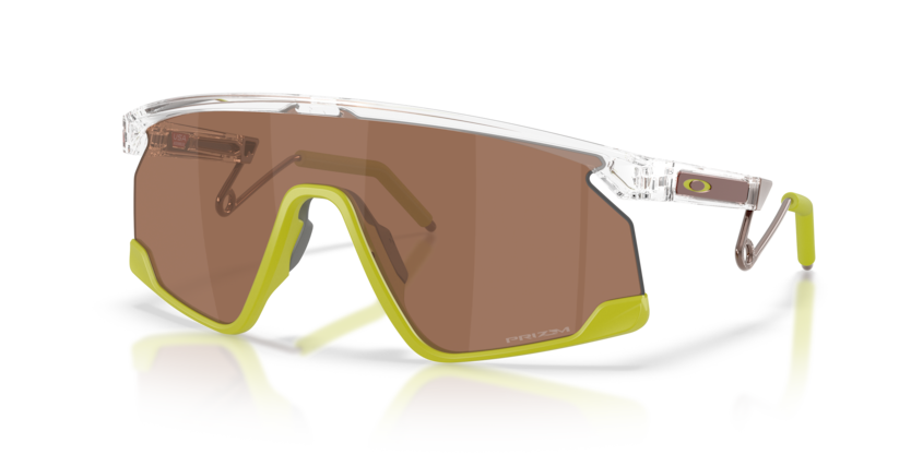 Oakley Okulary przeciwsłoneczne BXTR METAL Polished Clear / Prizm Tungsten OO9237-15