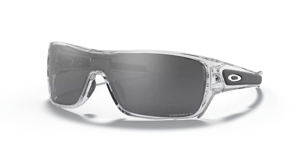 Oakley Okulary przeciwsłoneczne TURBINE ROTOR Polished Clear/ Prizm Black Polarized OO9307-16