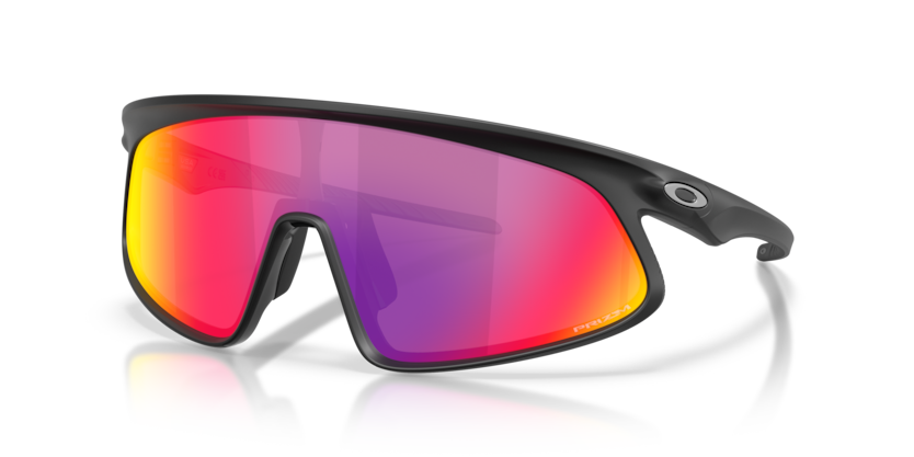 Oakley Okulary przeciwsłoneczne RSLV 141 Matte Black / Prizm Road OO9524D-01