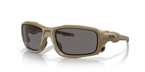 Oakley Okulary Balistyczne SI Ballistic Shocktube Terrain Tan - Grey - OO9329-04