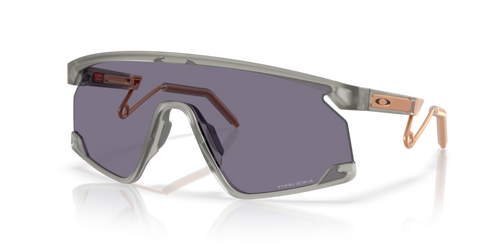 Oakley Okulary przeciwsłoneczne BXTR METAL Matte Transparent grey ink/Prizm grey OO9237-13