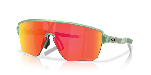 Oakley Okulary przeciwsłoneczne CORRIDOR SQ Matte Transparent Jade / Prizm Ruby OO9415-06