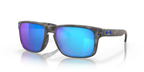 Oakley Okulary przeciwsłoneczne HOLBROOK Matte Black Tortoise / Prizm Sapphire Polarized OO9102-G7