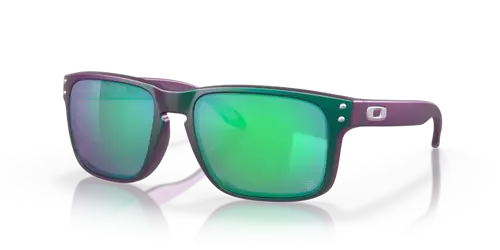 Oakley Okulary przeciwsłoneczne HOLBROOK Troy Lee Designs Matte Purple Green Shift,Prizm Jade OO9102-T4