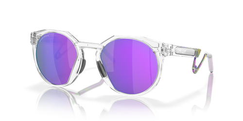 Oakley Okulary przeciwsłoneczne HSTN METAL Matte Clear / Prizm Violet OO9279-02