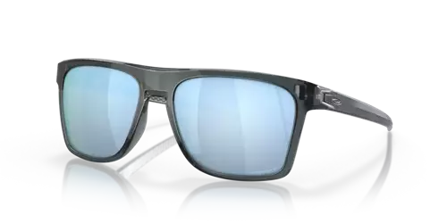 Oakley Okulary przeciwsłoneczne LEFFINGWELL Crystal Black/Prizm Deep Water Polarized OO9100-05
