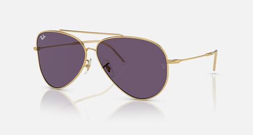 Ray-Ban Okulary przeciwsłoneczne AVIATOR REVERSE RBR0101S-001/1A